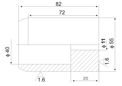 Fixed Contact 1600A (Static Contact) for HV Switchgear