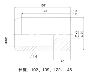 Fixed Contact 2000A (Static Contact) for HV Switchgear